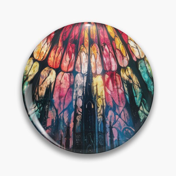 Item preview, Dark Stained Glass designed and sold by HowMonkeyShop.