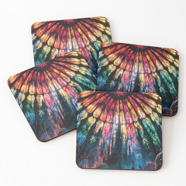 Item preview, Dark Stained Glass designed and sold by HowMonkeyShop.