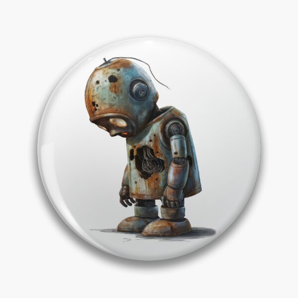 Item preview, Sad Robot designed and sold by Angry Swan Designs.