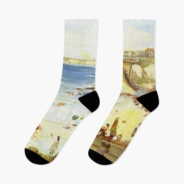 Item preview,  Newquay Town Beach -  Charles Conder designed and sold by Vintage Designs +.