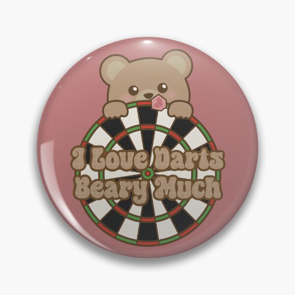 Item preview, I Love Darts Beary Much!! designed and sold by love4darts.