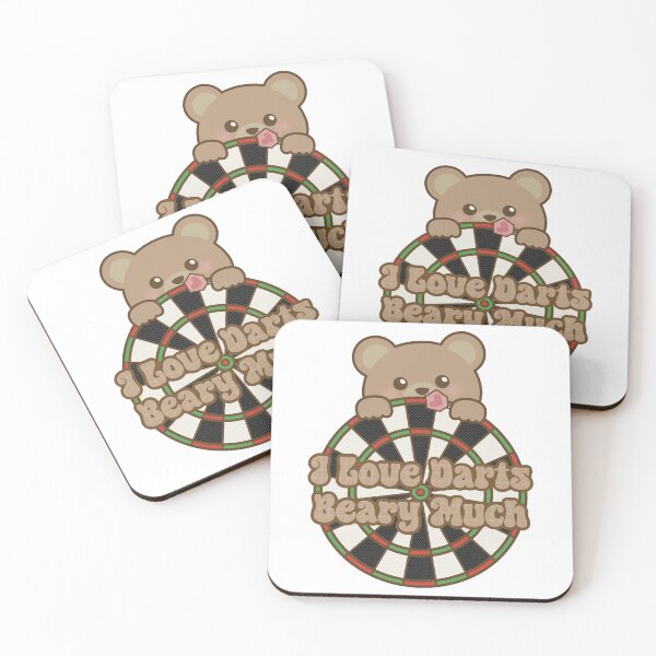 Item preview, I Love Darts Beary Much!! designed and sold by love4darts.