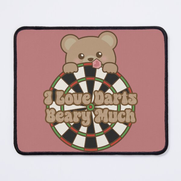 Item preview, I Love Darts Beary Much!! designed and sold by love4darts.