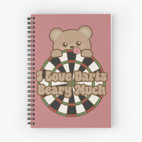 Item preview, I Love Darts Beary Much!! designed and sold by love4darts.