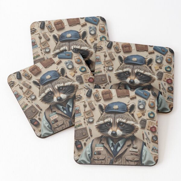 Item preview, Adventure Raccoon designed and sold by BeeTheArtCo.