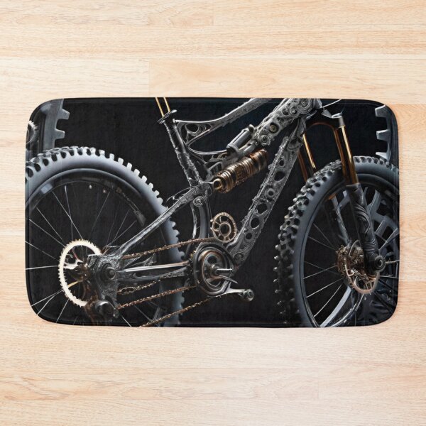 Item preview, Stealthy Precision: Dark Sleek MTB Design designed and sold by GrizzlyCollective.