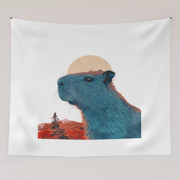 Item preview, Lovely Capybara, Kapibara, Capibara designed and sold by CreativeArts-S.