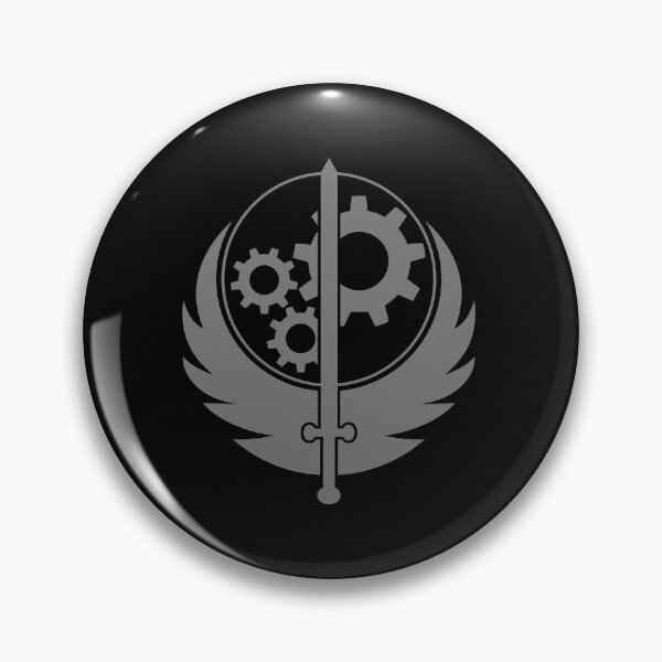 Item preview, Brotherhood of Steel Grey Emblem designed and sold by Yorrellew.