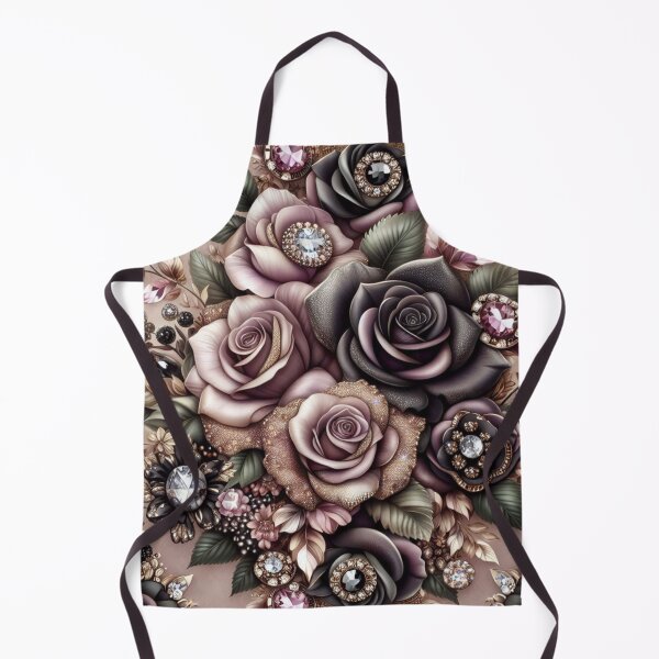 Item preview, Mauve & Black Jewels & Roses designed and sold by DesignsByPrnces.
