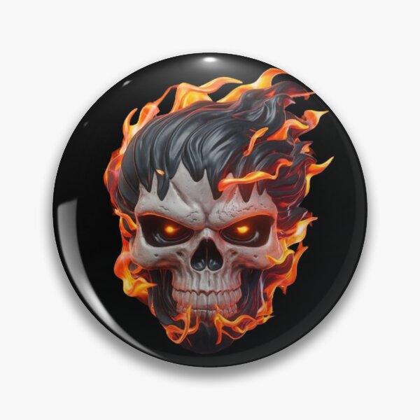 Item preview, SKULL ON FIRE designed and sold by RadekArt.