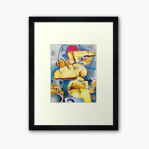 Rocks Framed Art Print