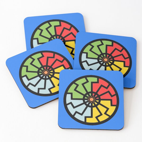 Item preview, Colored Sun Wheel Symbol designed and sold by MelloHDesigns.