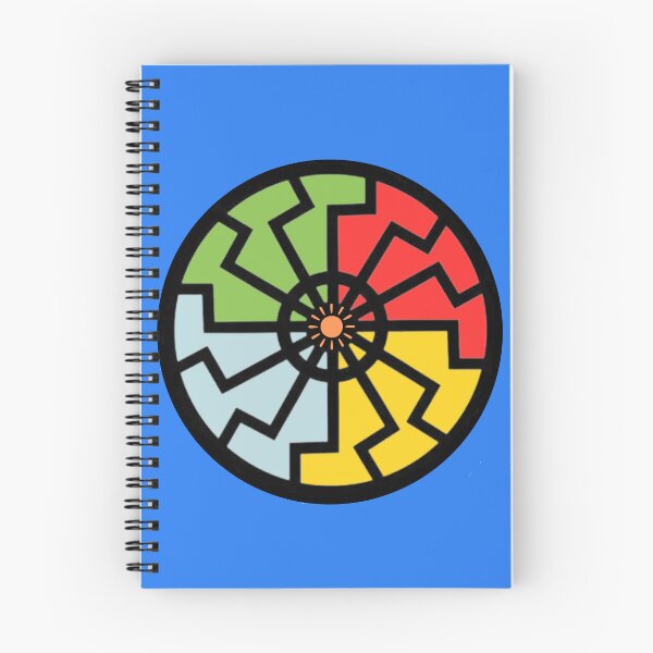 Item preview, Colored Sun Wheel Symbol designed and sold by MelloHDesigns.