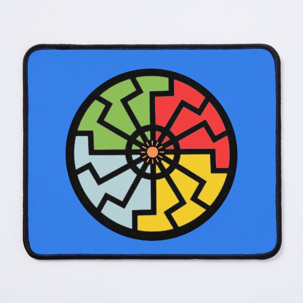 Item preview, Colored Sun Wheel Symbol designed and sold by MelloHDesigns.