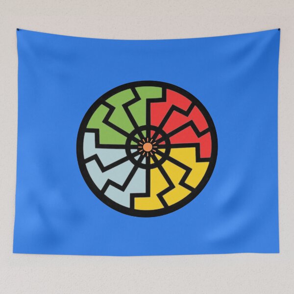 Item preview, Colored Sun Wheel Symbol designed and sold by MelloHDesigns.