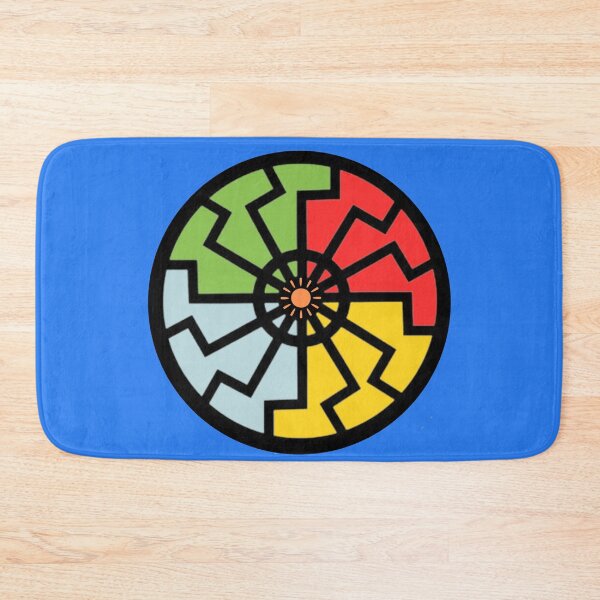 Item preview, Colored Sun Wheel Symbol designed and sold by MelloHDesigns.