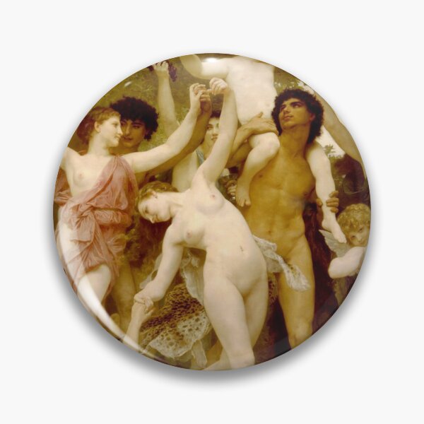 Item preview,  La jeunesse de Bacchus -  William Adolphe Bouguereau  designed and sold by Vintage Designs +.