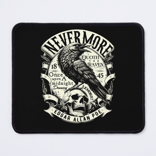 Item preview, Edgar Allan Poe Nevermore Quoth The Raven designed and sold by PoeandCoLit.