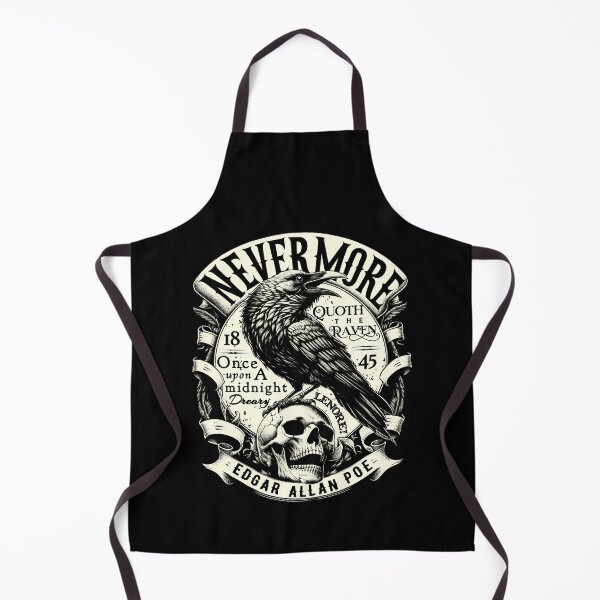 Item preview, Edgar Allan Poe Nevermore Quoth The Raven designed and sold by PoeandCoLit.