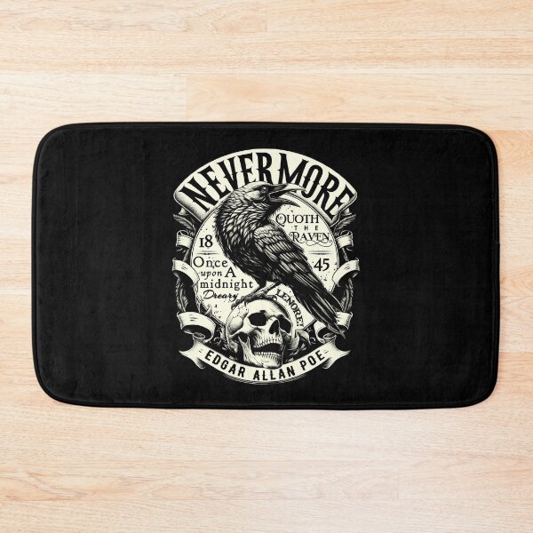 Item preview, Edgar Allan Poe Nevermore Quoth The Raven designed and sold by PoeandCoLit.