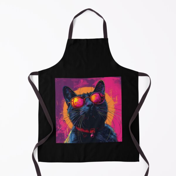 Item preview, Portrait of Stately Cat with Sunglasses designed and sold by Artful-Adam.