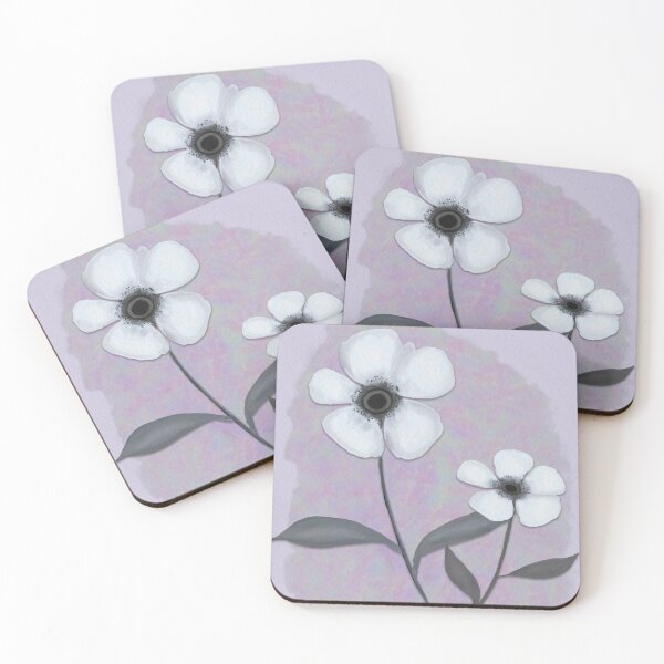 Item preview, Muted Anemone Blooms designed and sold by AdriaCaps Art & Design.