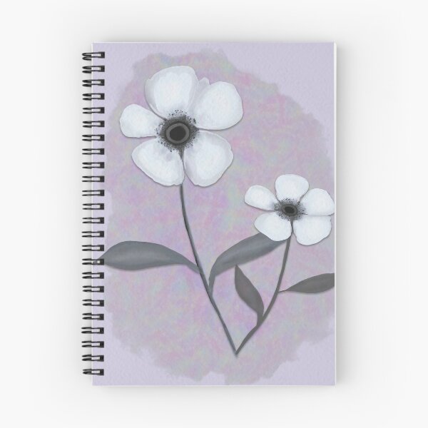 Artikelvorschau, Gedämpfte Anemonenblüten entworfen und verkauft von AdriaCaps Art & Design.