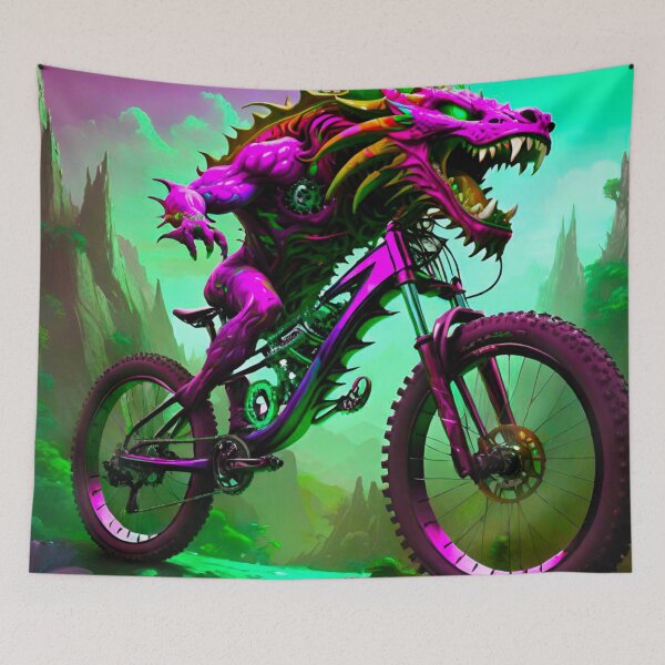 Item preview, Demonic Beast: Conquer Trails with Otherworldly Power designed and sold by GrizzlyCollective.