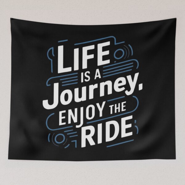 Item preview, Life is a journey, enjoy the ride designed and sold by IdeaND.
