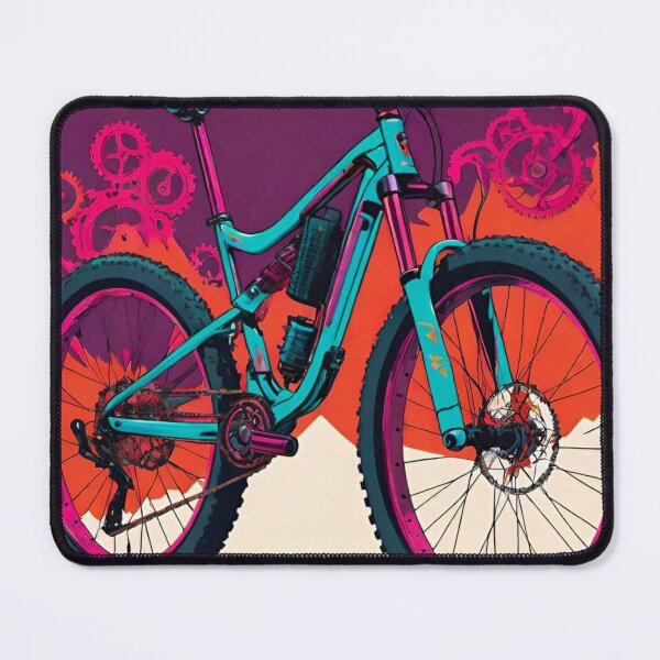 Item preview, Serenity Shredder: Conquer Trails in Tranquil Style designed and sold by GrizzlyCollective.