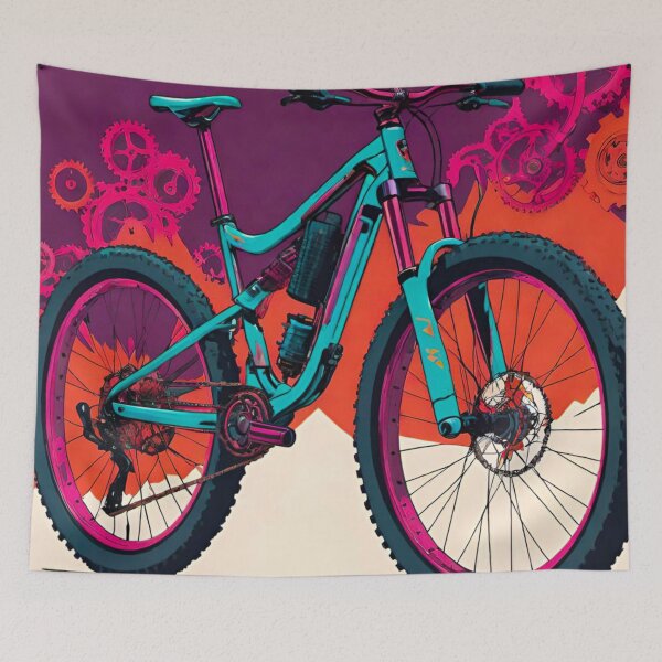 Item preview,  Serenity Shredder: Conquer Trails in Tranquil Style designed and sold by GrizzlyCollective.