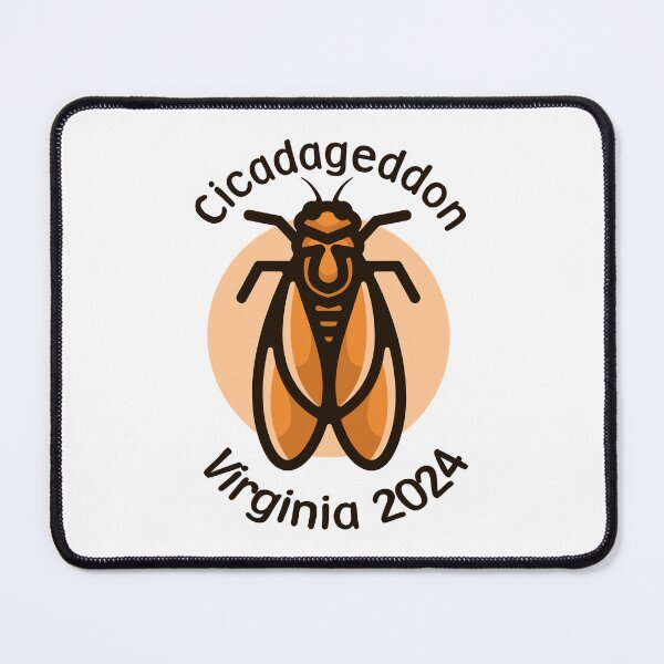 Item preview, Cicadageddon Virginia 2024 designed and sold by EmeraldeaArt.