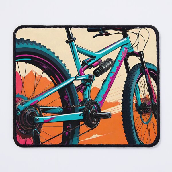 Item preview, Trail Conqueror: Unveiling the Majesty of the Mountain Bike designed and sold by GrizzlyCollective.