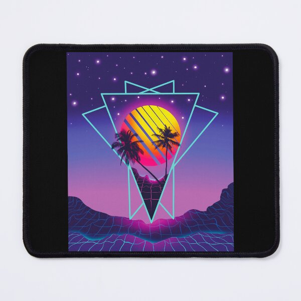 Item preview, Vapourwave sunset very pink 80s vibe designed and sold by ByteMode.