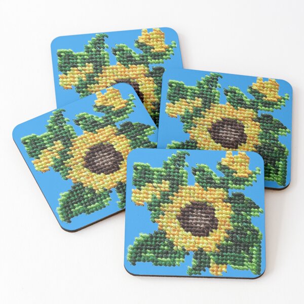 Item preview, Cross Stitch Sunflower designed and sold by SterkalaPress.