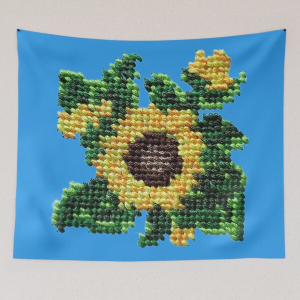 Item preview, Cross Stitch Sunflower designed and sold by SterkalaPress.