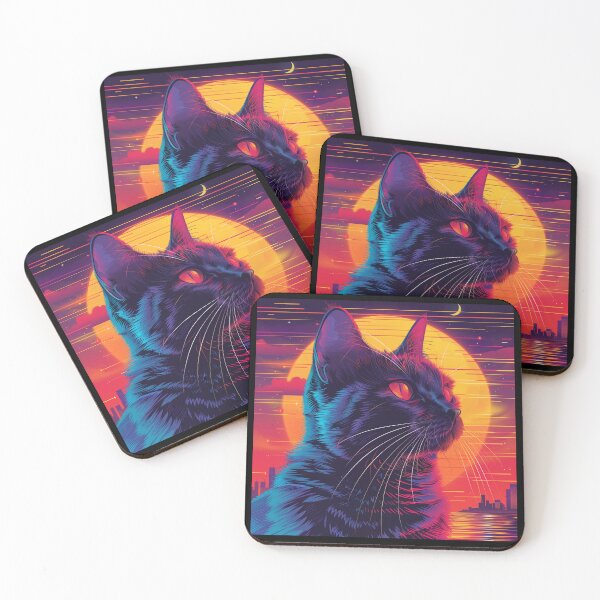 Item preview, Virtual Catventure: Vaporwave Cat Chronicles designed and sold by Artful-Adam.
