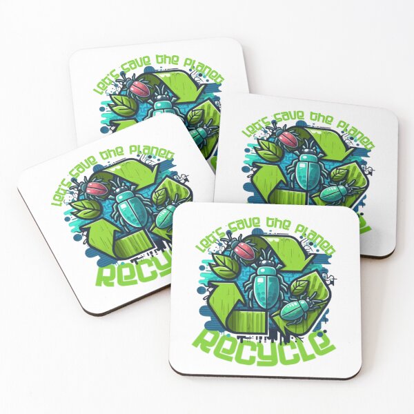 Item preview, LET'S SAVE THE PLANET, RECYCLE designed and sold by AvalonTshirts.