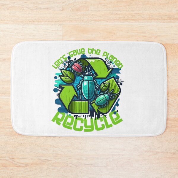 Item preview, LET'S SAVE THE PLANET, RECYCLE designed and sold by AvalonTshirts.