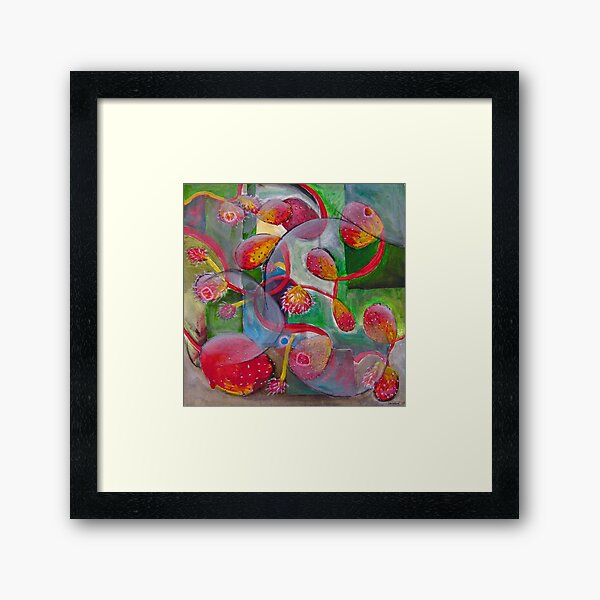 Seaflower Framed Art Print