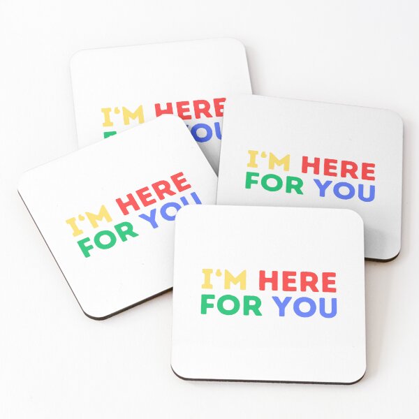 Item preview, I'm Here for You (Mood Colors) - Pocket ver. designed and sold by MoodThreads.