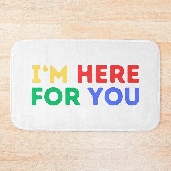 Item preview, I'm Here for You (Mood Colors) - Pocket ver. designed and sold by MoodThreads.