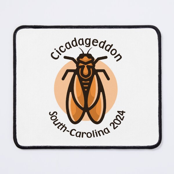 Item preview, Cicadageddon South-Carolina 2024 designed and sold by EmeraldeaArt.