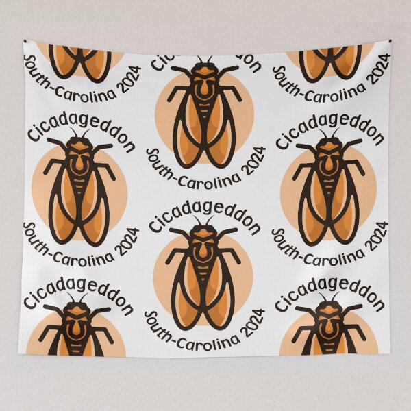 Item preview, Cicadageddon South-Carolina 2024 designed and sold by EmeraldeaArt.