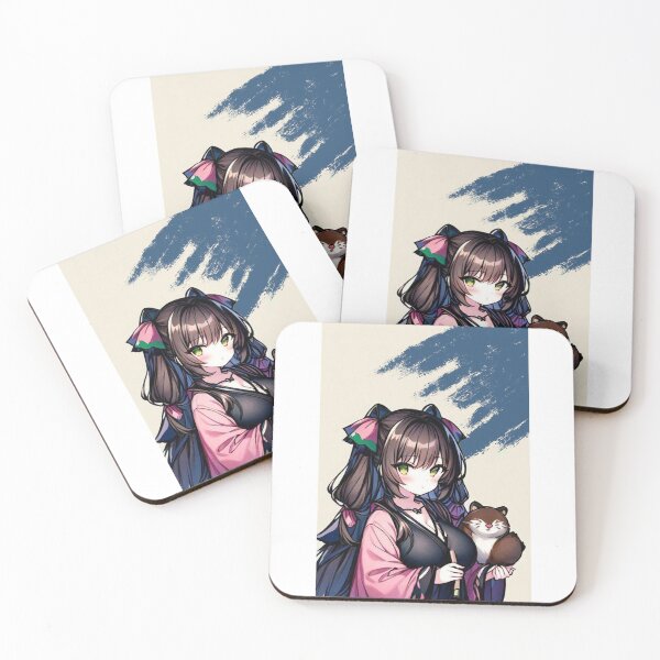 Item preview, water color racoon dog girl designed and sold by KnightsStorm.