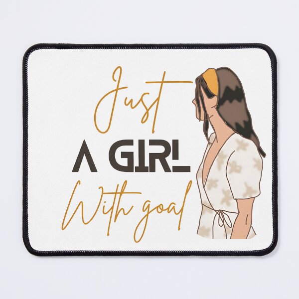 Item preview, just GIRL WITH GOAL designed and sold by Einsteinshop.