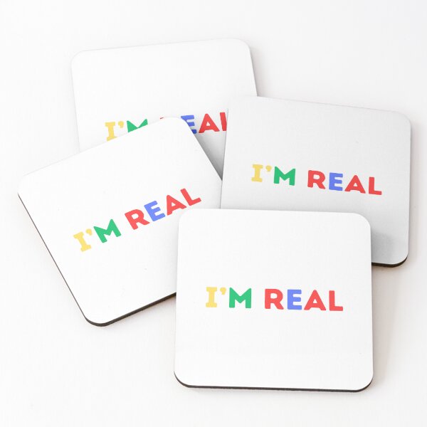 Item preview, I'm Real (Mood Colors) - Pocket ver. designed and sold by MoodThreads.
