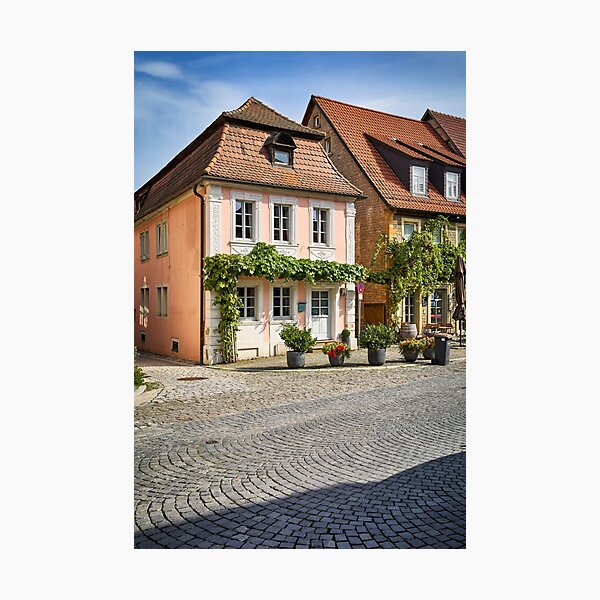 Item preview, At the market square in Prichsenstadt designed and sold by MICHAEL KNIERIEME - PHOTOGRAPHY.