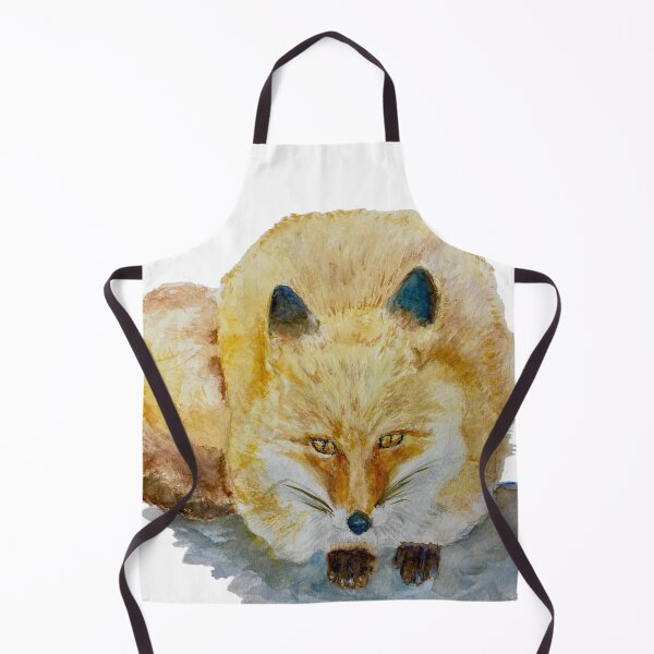 Item preview, Fantastic floofy red fox! Northern Japanese fox (kitsune) designed and sold by Tanuki-Time.