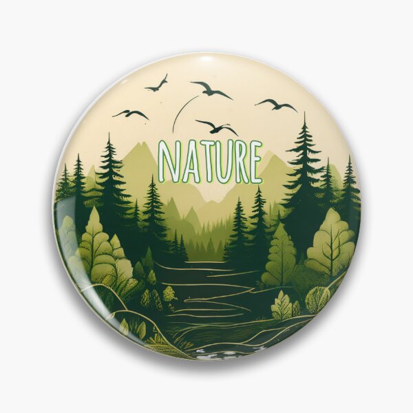 Item preview, Nature's Whisper - Eco-Friendly Forest and Ocean Art v3 designed and sold by KriticalDesigns.